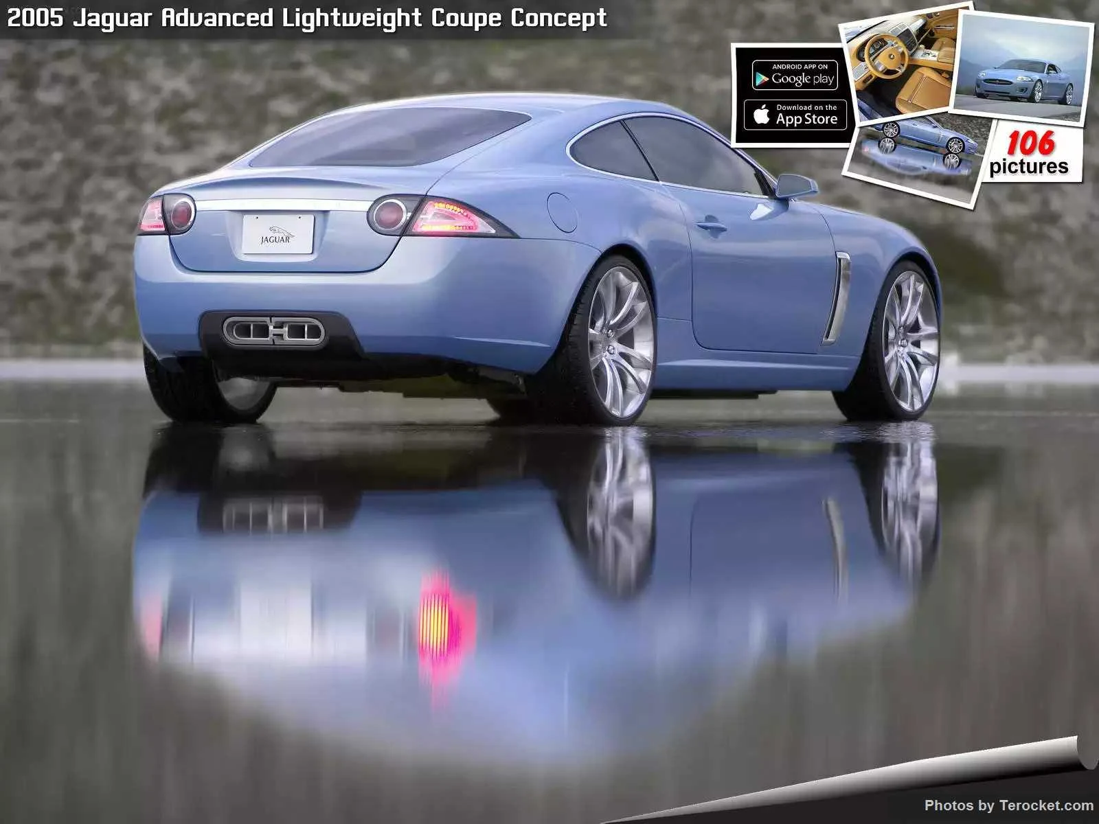 Hình ảnh xe ô tô Jaguar Advanced Lightweight Coupe Concept 2005 & nội ngoại thất