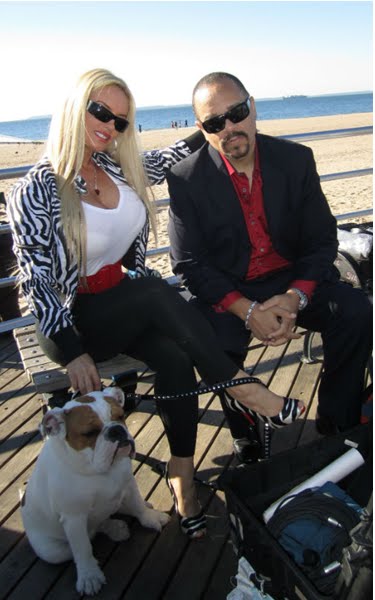 Ice T and wife Nicole Coco Austin's dog has its own twitter account 