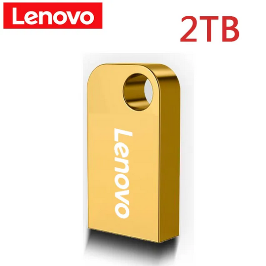 -48%  6,93лв  Lenovo Mini Pen Drive 2TB  Memory Portable Waterproof U Disk High-Speed USB3.0 Data Transmission Metal USB Flash Drive