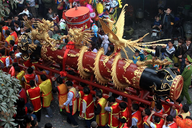 The Dong Ky firecracker festival 1