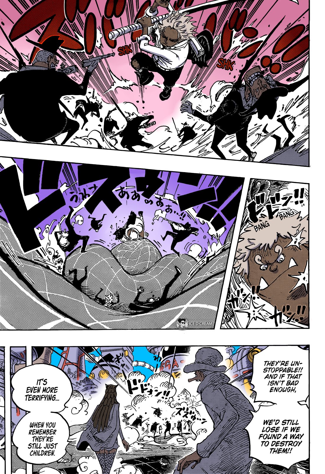 One Piece Chapter 1070 The Most Powerful Beings Colored Full