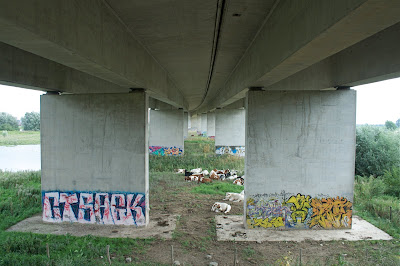 Andrej Sacharovbrug, graffiti