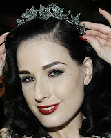 Emerald Ivy Tiara Boucheron Dita Von Teese