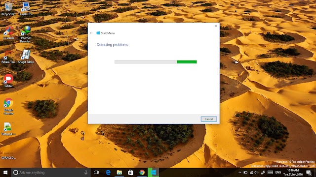 Start Menu Repair Tool cho Windows 10