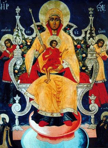 Icon Of The Mother Of God Of Cyprus