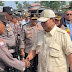 Prabowo Subianto Kunjungi Korban Erupsi Gunung Marapi 
