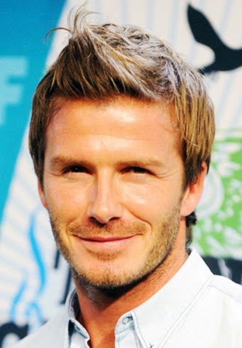 Gaya dan model  rambut  david  beckham 