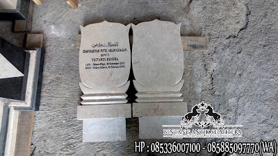 Batu Nisan Marmer Murah, Harga Nisan Marmer Tulungagung, Gambar Nisan Marmer