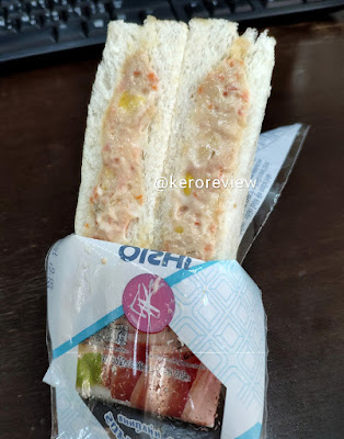 รีวิว โออิชิ อีทโตะ แซนวิชไส้ทูน่าสลัด (CR) Review Tuna Salad Sandwich, Oishi Eato Brand.