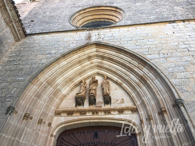 Monasterio de San Pedro de Cardeña portada gótica