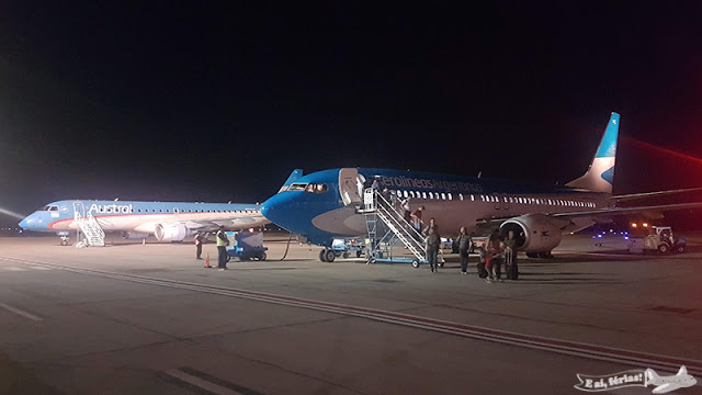 Aerolíneas Argentinas.