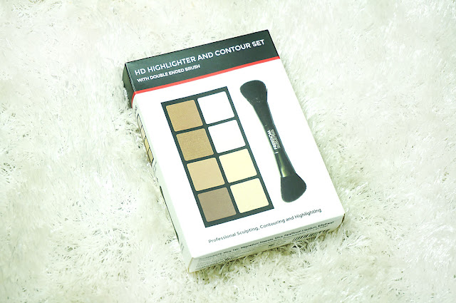 Freedom Makeup London Highlight & Contour Palette with Brush, Freedom makeup london, tam beauty, affordable makeup, dupe that, beauty, contour and highlight, face palette, beauty blog, makeup, makeup blog, top beauty blog of pakistan, makeup online