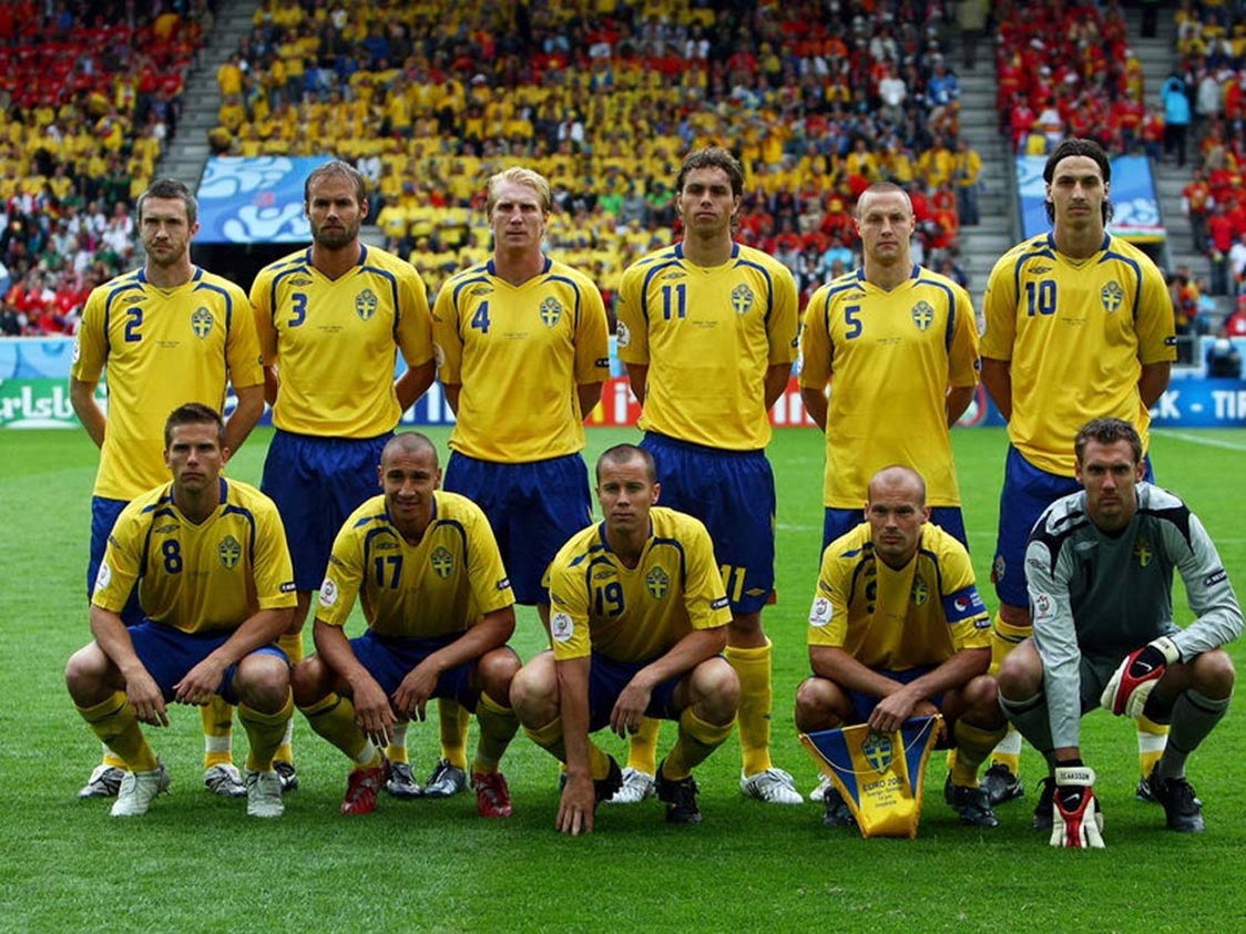 Sweden National Football Team Euro 2012 Football Pictures