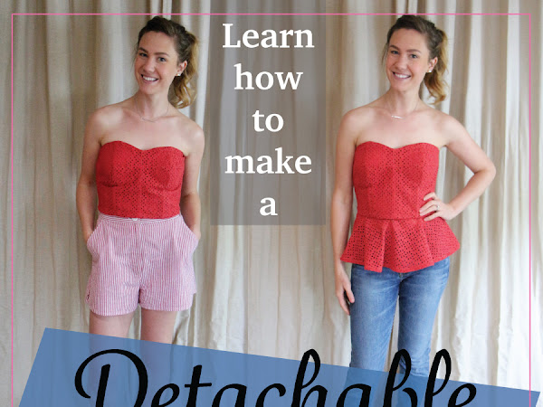 How to Make a Detachable Peplum