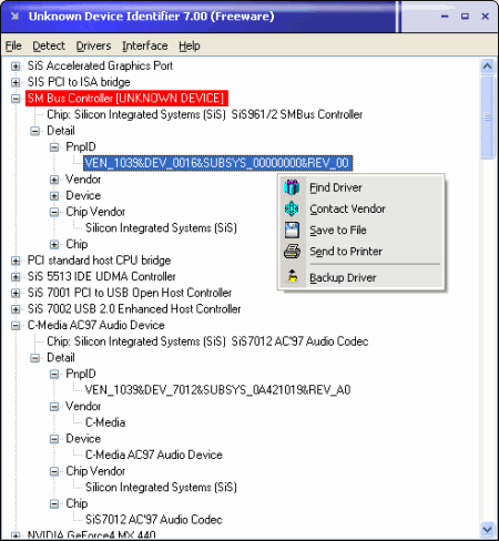 Unknown Device Identifier - Encontrar drivers para dispositivos não reconhecidos