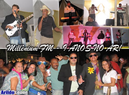 A MELHOR FESTA BREGA DA REGIÃO MARCOU O 9° ANIVERSÁRIO DA RÁDIO MILENIUM FM