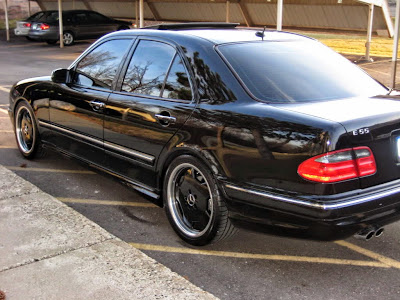 MercedesBenz Tuning Blog Mercedes W210 E55 AMG Black on Black