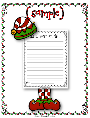 http://www.teacherspayteachers.com/Product/FREEBIE-If-I-were-an-elf-writing-page-1019236