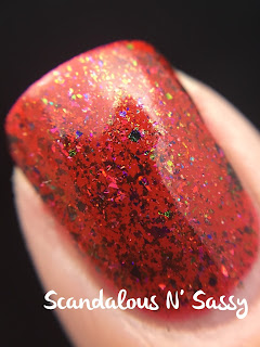 Darling Diva Polish Taste Our Pleasures macro