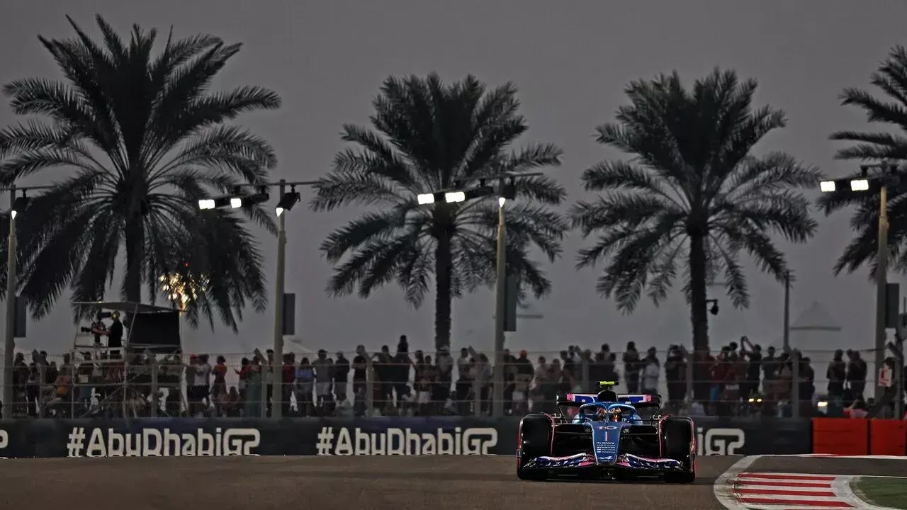 Alpine F1 au GP d'Abu Dhabi