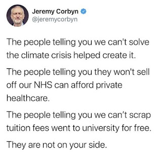 5 reasons why I'll be voting Labour on Thursday. #votelabour #labour #fuckthetories #generalelection2019 #jeremycorbyn #vote