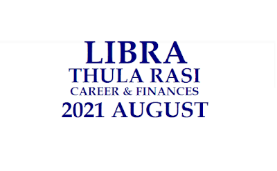 2021 August Libra Career Horoscope