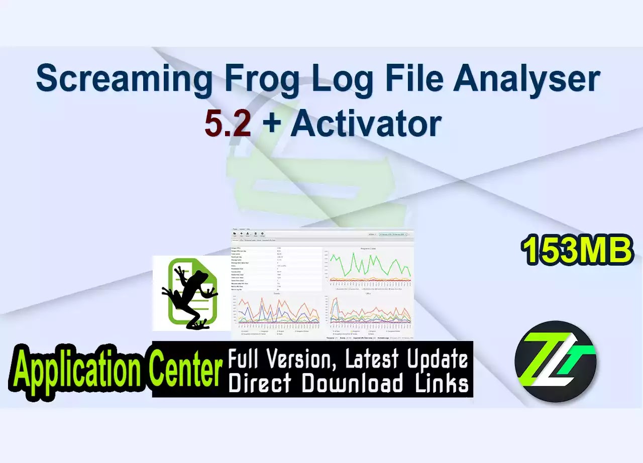 Screaming Frog Log File Analyser 5.2 + Activator