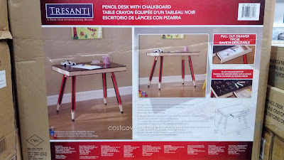 Back-to-school can be fun with the Tresanti Pencil Desk with Chalkboard