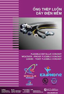 Liquidtight Flexible Metal Conduit (LFMC); Phụ kiện nối ống thép luồn dây điện mềm -Flexible Conduit Connectors; Ống thép tráng kẽm luồn dây điện trơn SMARTUBE/CATVANLOI EMT tiêu chuẩn Mỹ -ANSI C80.3/UL797-EMT steel conduit (Electrical Metallic Tubing); Ống thép tráng kẽm luồn dây điện trơn IMC tiêu chuẩn Mỹ tiêu chuẩn Mỹ -ANSI C80.6/UL1242- IMC steel conduit (Intermediate Metal Conduit) ; Ống thép tráng kẽm luồn dây điện tiêu chuẩn Mỹ ANSI C80.1/UL6- Rigid Steel Conduit (RSC); Ống thép tráng kẽm luồn dây điện tiêu chuẩn Anh BS4568 Class 3-BS4568 Class 3 White steel conduit; Ống thép trắng kẽm luồn dây điện tiêu chuẩn Nhật Loại JIS C8305 Type E- JIS C 8305 Type E–White steel conduit; Phụ kiện ống luồn dây điện EMT / IMC/ BS4568/ JIS C8305- GI steel Conduit Accessories/ Steel conduit Fittings; Hộp thép âm tường đấu dây điện/ Electrical Steel box- Concrete box- Switch steel box – Electrical Junction box; Hộp nối ống luồn dây/ Conduit Outlet box- Rigid conduit body- Besa box; Gía đỡ cơ điện M&E / Kẹp treo ống thép/ Kẹp xà gồ -Mechanical Fixings, Fasteners and Supports- Beam Clamp- Pipe clip- Pipe Clamp / Máng lưới cho datacenter- Wire mesh tray/ Steel cable Basket; Thanh chống đa năng