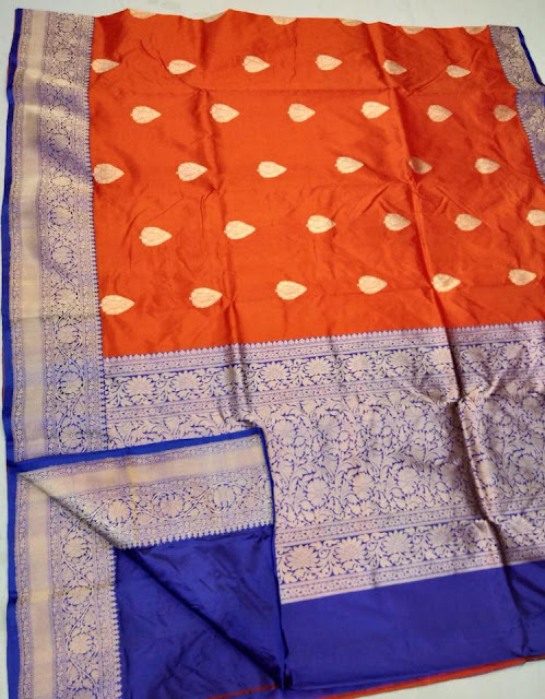 Buy Katan Silk Sarees Latest Designs