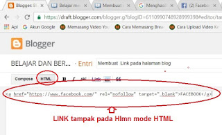 hasil jadi dalam mode html