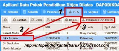 gambar cara Mengatasi Invalid Kecamatan PTK Pada Dapodikdas 303