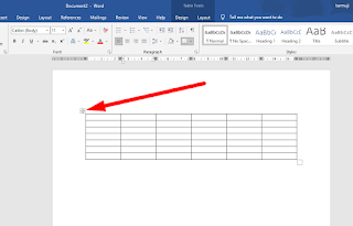 3 Cara Membuat Tabel di Microsoft Word