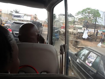 Photos: Herdsmen obstruct Governor Okorocha's convoy in Owerri