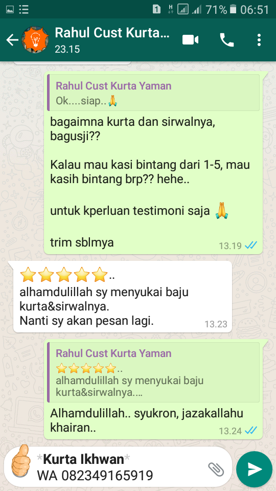 Testimoni Kurta Ikhwan 1