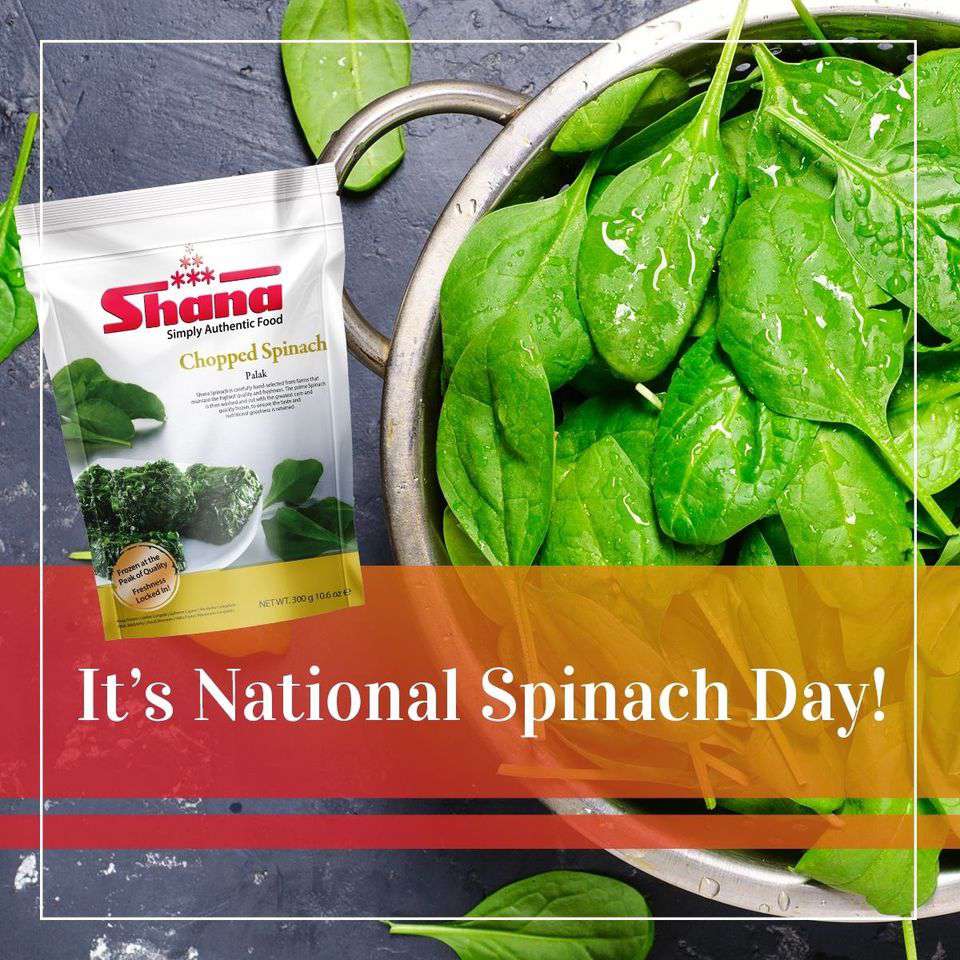 National Spinach Day Wishes for Whatsapp