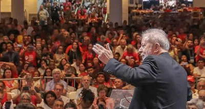 Lula discursa na abertura do Congresso do PT 2019