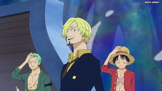 ワンピースアニメ 魚人島編 523話 ルフィ ゾロ サンジ | ONE PIECE Episode 523