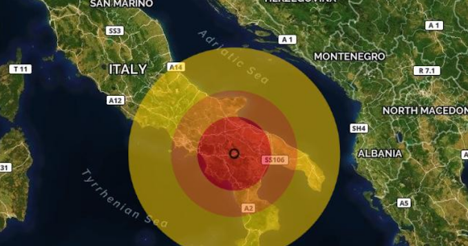 Trema la terra nel Potentino