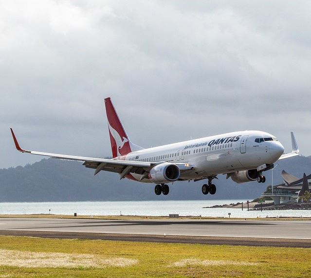 Central Queensland Plane Spotting: Qantas Airways