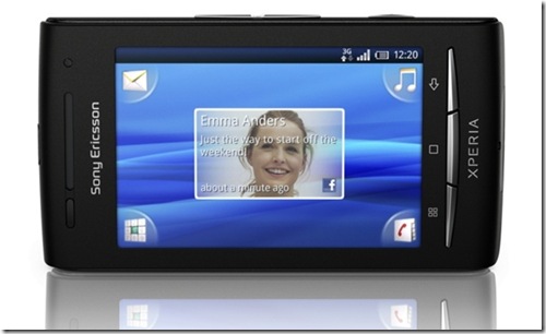 black-Xperia-X8-use-Android-Eclair-2.1