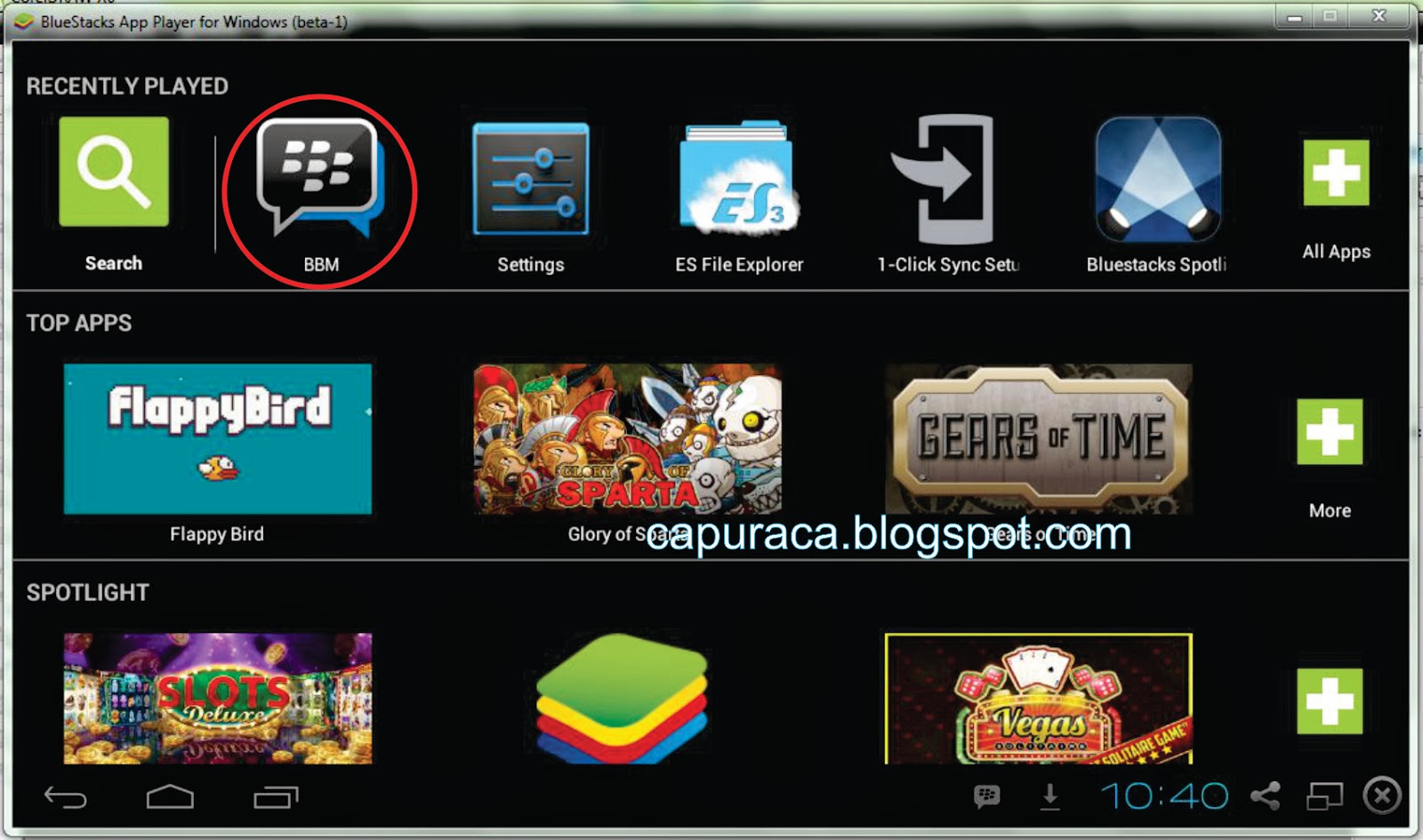 Cara Mengganti DP BBM Bluestacks Chapuracha