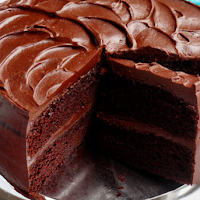 The Most Amazing Fudgy Chocolate Cake