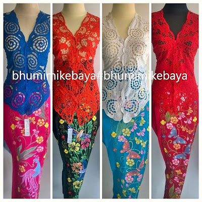 20+ Model Kebaya Fulker Khas Bali Modern Terbaru 2018 