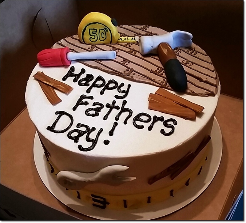 Father's Day Cake Decoration