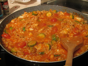 Gluten Free Italian Shrimp & Vegetable Risotto