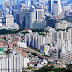 A  view of downtown Seoul from Ansan mountain, Hello Seoul!