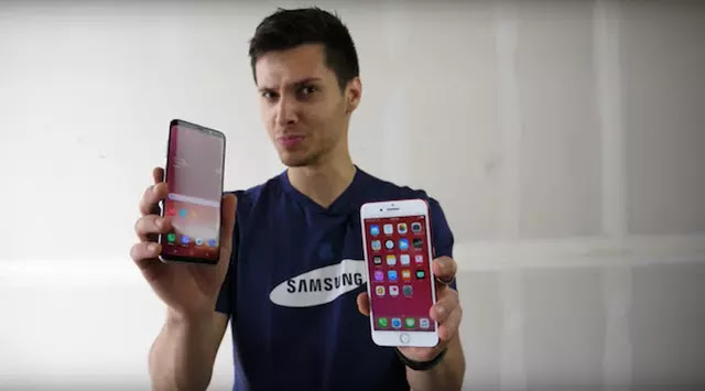 Uji Ketahanan iPhone 7 vs Samsung Galaxy S8, Kuat Mana?