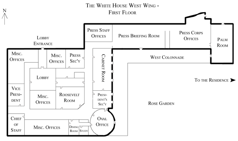 White House West Wing Floor Plan