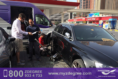 Car service center in Dubai